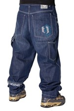Jeans Baggy Uomo Stone Scuro