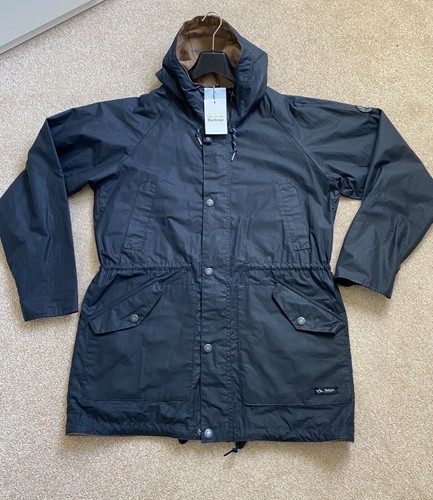 Giacca parka cerata barbour - parka,