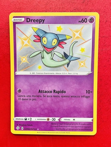 Lotto carte pokémon dreepy - carte,