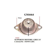 SUPPORTO MOTORE ANTIVIBRANTE