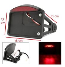 Targa laterale alluminio nero