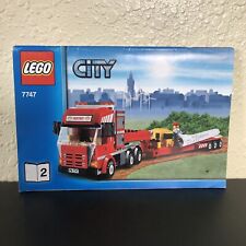 LEGO CITY 7747 Libretto Istruzioni Trasporto Turbina Eolica #2 *Solo Manuale*