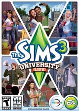The Sims 3 University Life PC