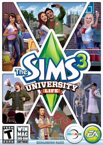 The sims university - life, pc