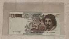 100000 Lire Banconota Banca