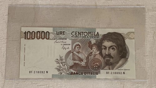 100000 lire banconota - 100000,