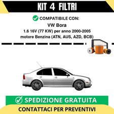 Kit 4 Filtri Tagliando per VW