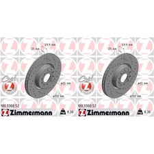 2x ZIMMERMANN Sport Dischi