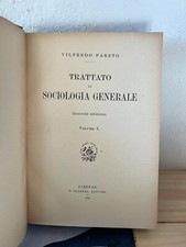 VILFREDO PARETO-TRATTATO DI