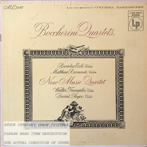 Boccherini new music quartet - boccherini,