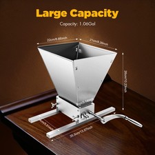 Mais Macina Cereali Acciaio Inox Macina Cereali Manuale Schiaccia Cereali per Mais