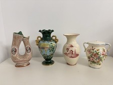 4 Vasi D’epoca In Ceramica
