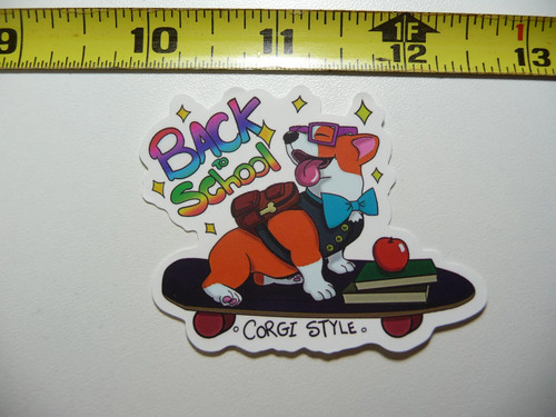 Super happy corgi - super, skateboard