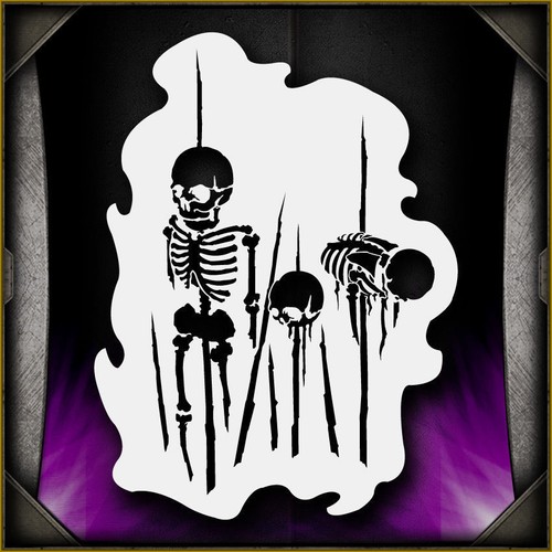 Spiked skeleton modello - skeleton,