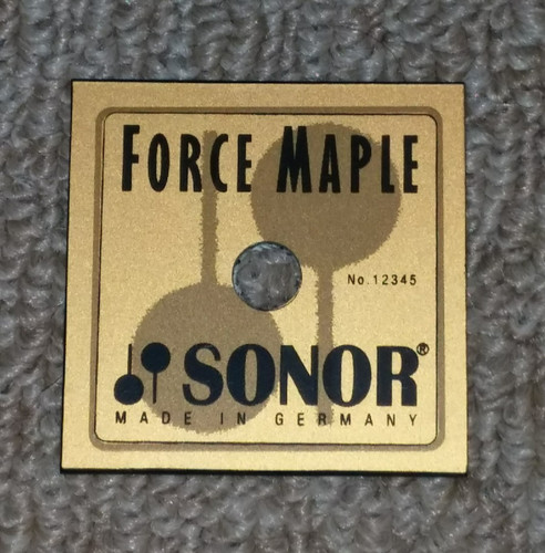 Sonor force maple made - force,