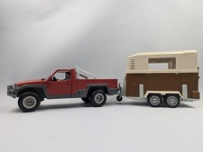 Schleich 42090+42091 pick-up con rimorchio per cavalli
