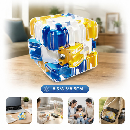 Puzzle cubo labirinto - cubo,