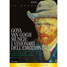 Goya, Van Gogh, Munch I Visionari Dell'Emozione (3 Dvd)  [Dvd Nuovo]