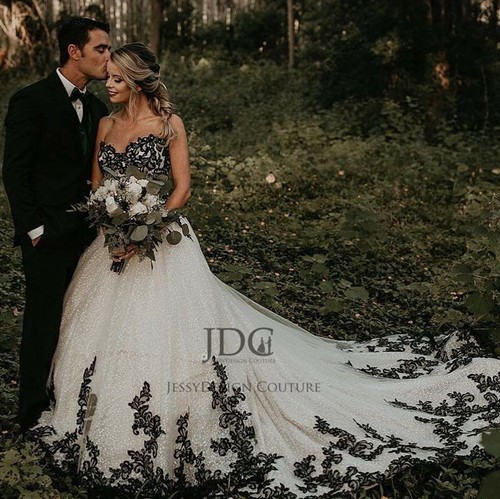 Abito sposa unico gotico - sposa,