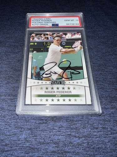 Roger federer signed 2018 - federer,
