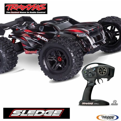 Traxxas trx95096 red sledge - traxxas,