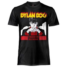Shirt dylan dog nera - shirt,