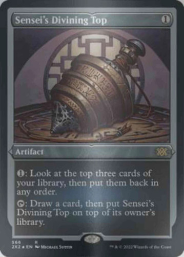 Foil etched sensei - 1x,