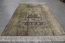 Antico tappeto seta kazaka