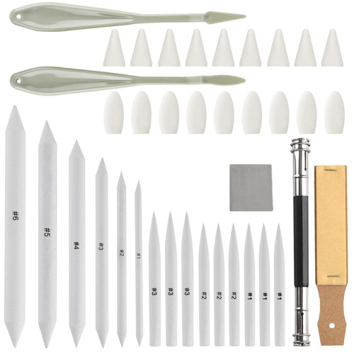 Pezzi sfumino per disegno - 40,