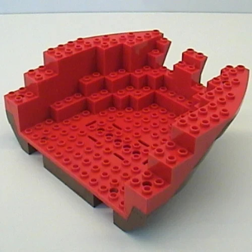 Lego scafo per barca - scafo, 16x