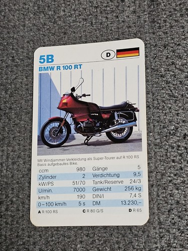 Bmw 100 b scheda - bmw,