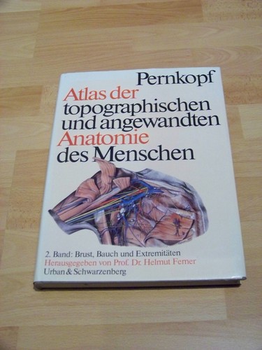 Pernkopf atlas anatomie des - anatomie,