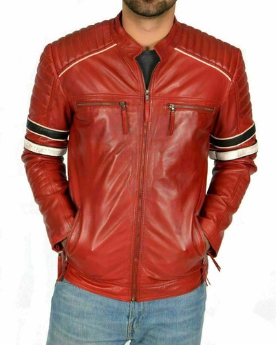 Giacca uomo vera pelle slim - uomo,