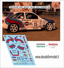 DECALS 1:43 FORD ESCORT GR A