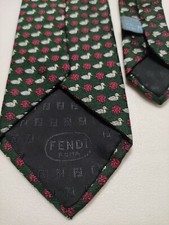 FENDI NUOVA NEW 100% PURA SETA PURE SILK  MADE IN ITALY ORIGINALE