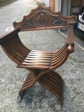 SEDIA STILE ANTICO IN LEGNO