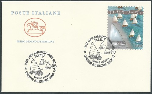 2013 italia fdc cavallino - 2013,