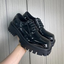 Scarpe uomo nere inglesi pelle