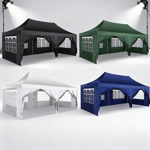 Gazebo pieghevole pop 3mx6m - pieghevole,