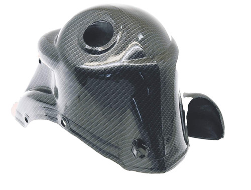 Cuffia motore effetto carbonio - cuffia,