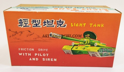 721 light tank tin - mf, toys