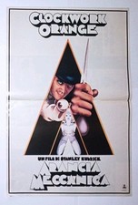 Poster Locandina Arancia Meccanica Stanley Kubrick 42x27cm Film Tv Cinema