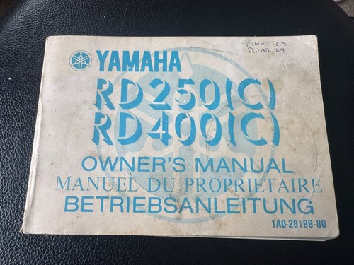 Yamaha rd250c rd400c 1976 - yamaha,