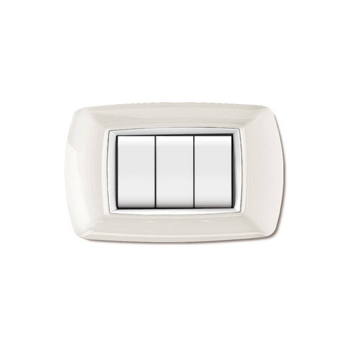 Placca mylife bianca plastica - mylife,