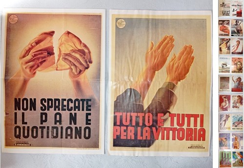 Lotto manifesti epoca - lotto, n