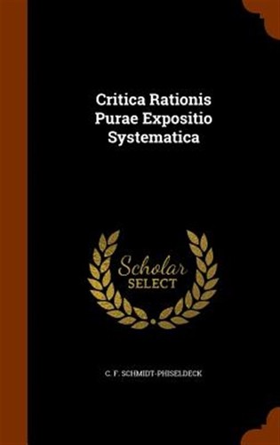 Critica rationis purae - critica,