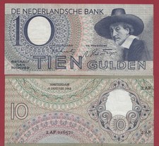 Pays -Bas-- 10 Gulden