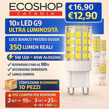 10X G9 Lampada a LED  5W AC