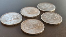 LOTTO DI 5 MONETE 500 LIRE