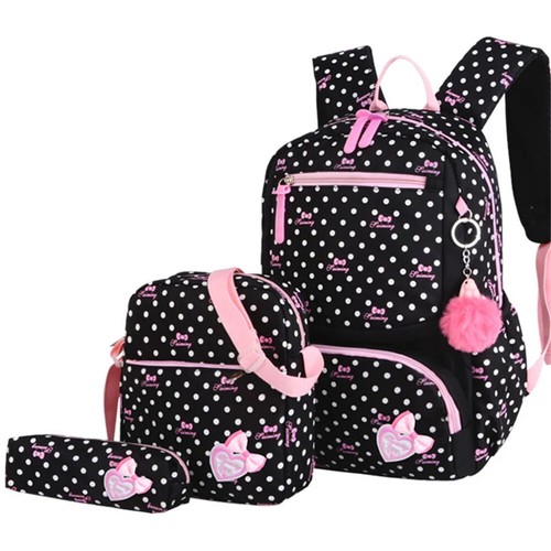 3pz set borsa scuola - borsa, zaini